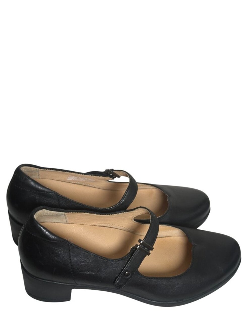 Dansko Black Leather Upper Mary Jane Comfort Shoes Arch Support Size 39 Low Heel - Picture 10 of 11